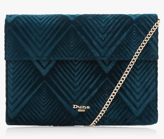 Dune top velvet bag