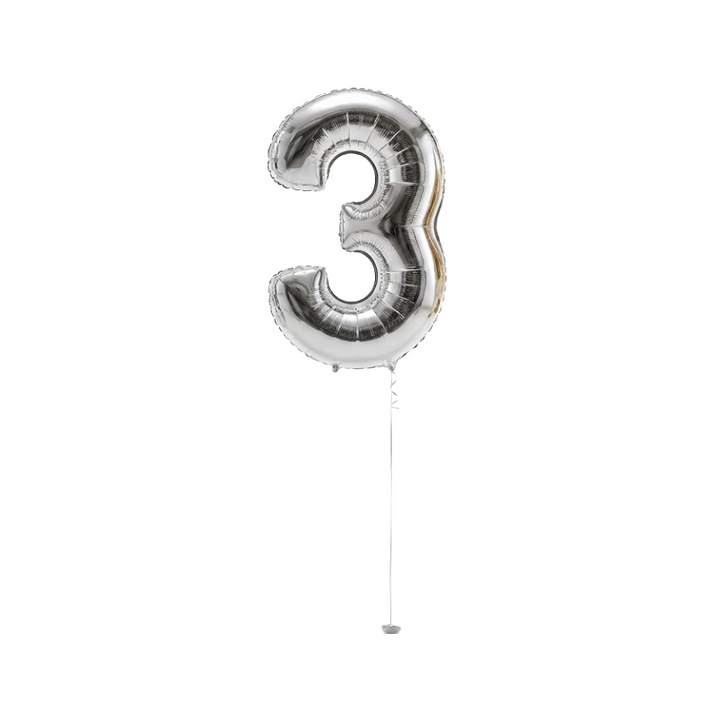 Foil Number Balloon