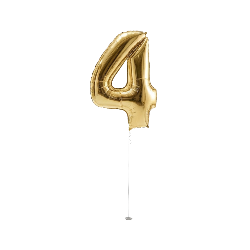 Foil Number Balloon