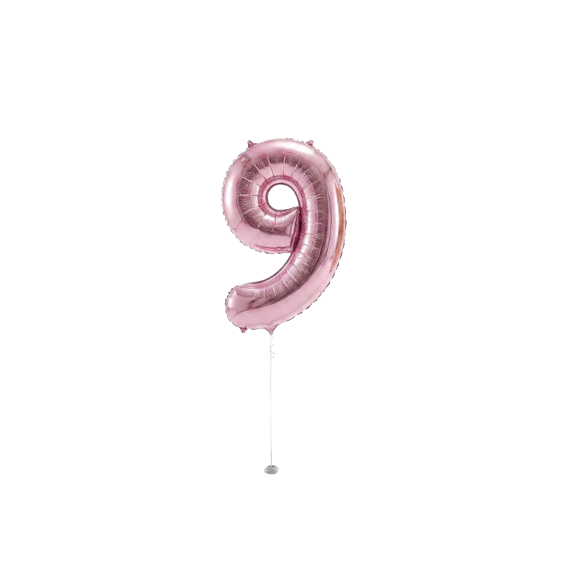 Foil Number Balloon