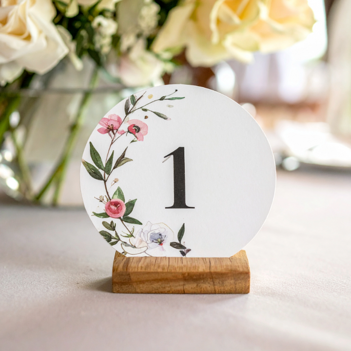 Table Numbers