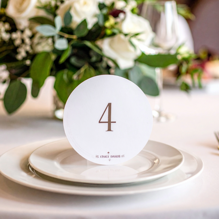 Table Numbers