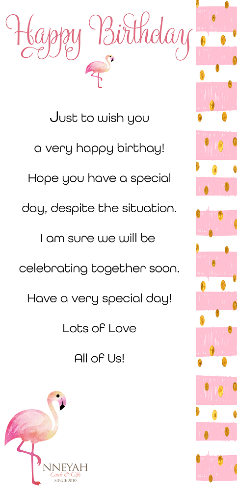 Flamingo Digital Postcard